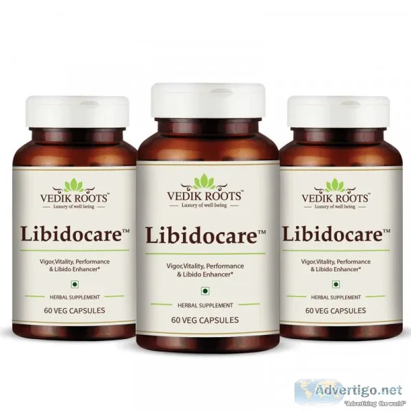 Vedikroots libidocare for vitality & performance