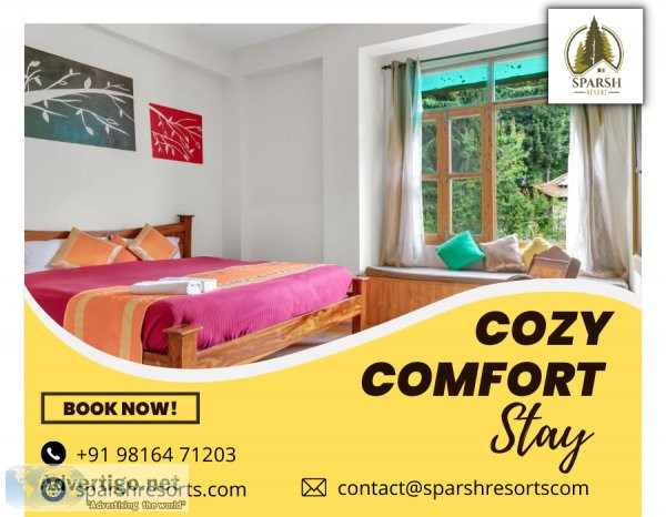 Escape to serenity with the best manali room booking by sparsh r