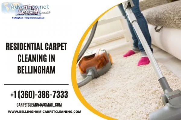 Residential carpet cleaning in bellingham