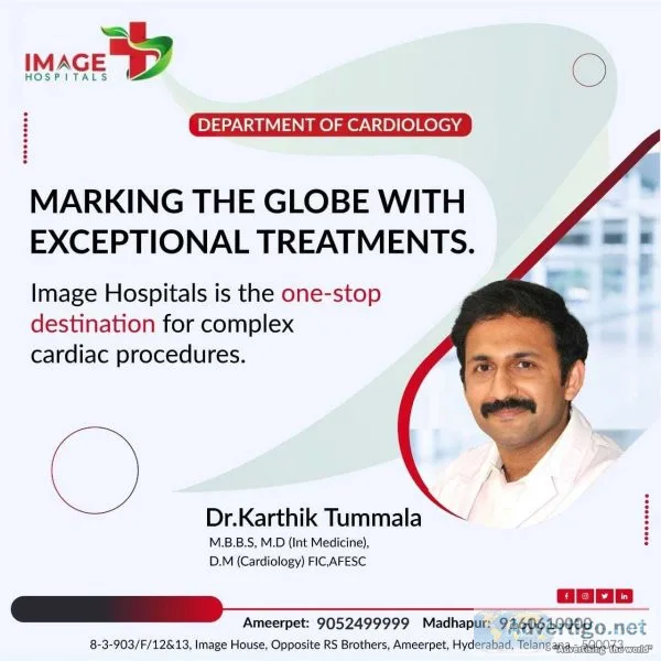 Cardiologist doctor in hyderabad
