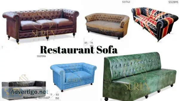 Buy affordable restaurant sofa in india