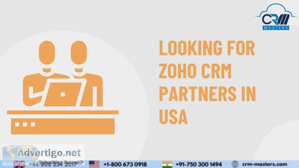 Looking for zoho crm partners in usa