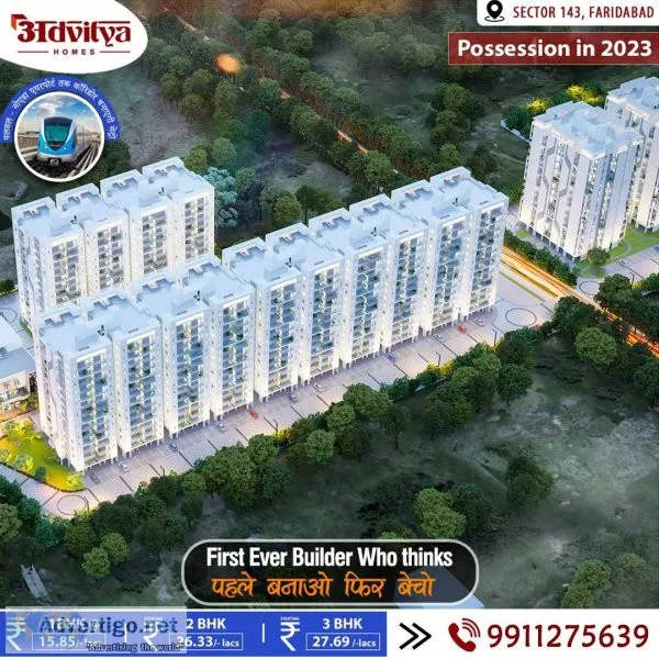 Advitya affordable flats & homes in faridabad - advitya residenc