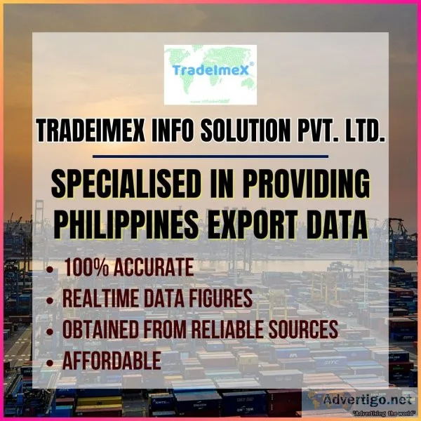 Philippines export data