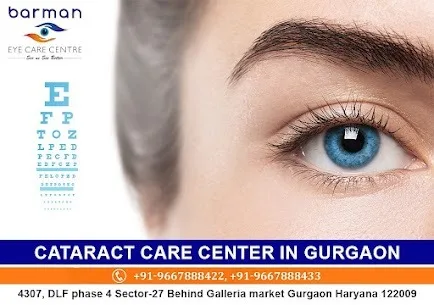 Top cataract surgery in gurgaon || barman eyecare centre