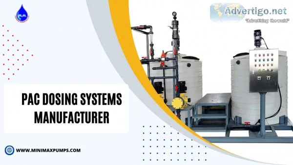 Pac dosing systems manufacturer - minimax pumps