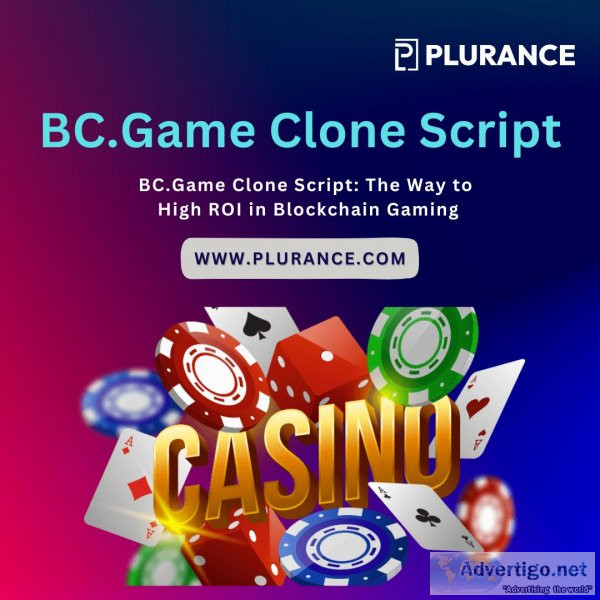 The roi revolution: bcgame clone script and crypto gaming