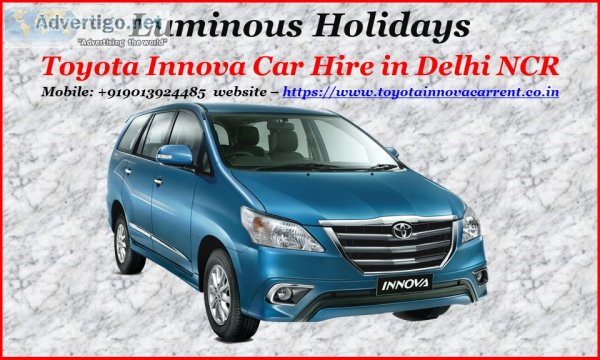 Toyota innova crysta booking in delhi