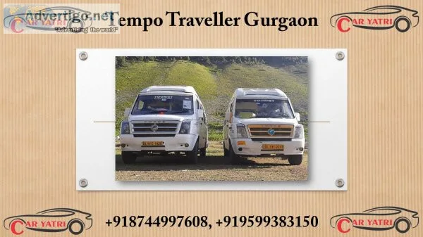 20 seater tempo traveller hire in gurgaon