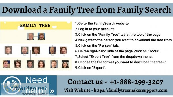 How to download a family tree from family search