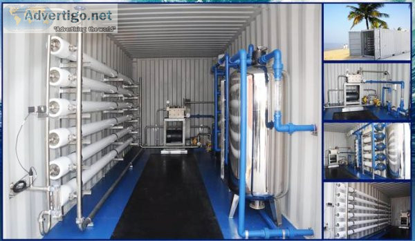 Sea water treatment plant