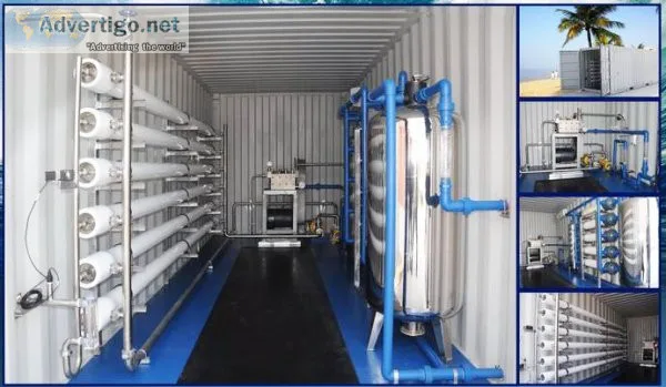Sea water treatment plant