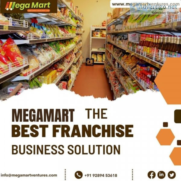 Get supermarket franchise store from megamart ventures