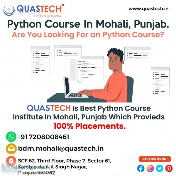 Python course in mohali, punjab