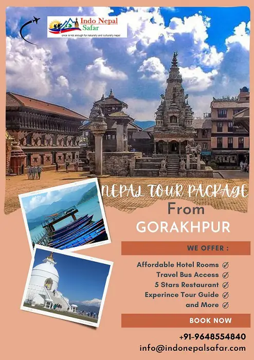 Gorakhpur to nepal tour package, nepal tour package from gorakhp