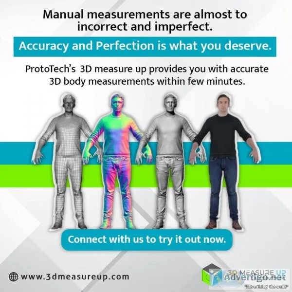 3d body measurement app | 3d measure up