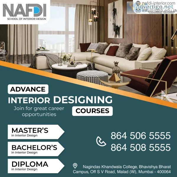 Top interior designing institutes in mumbai ? nafdi interior