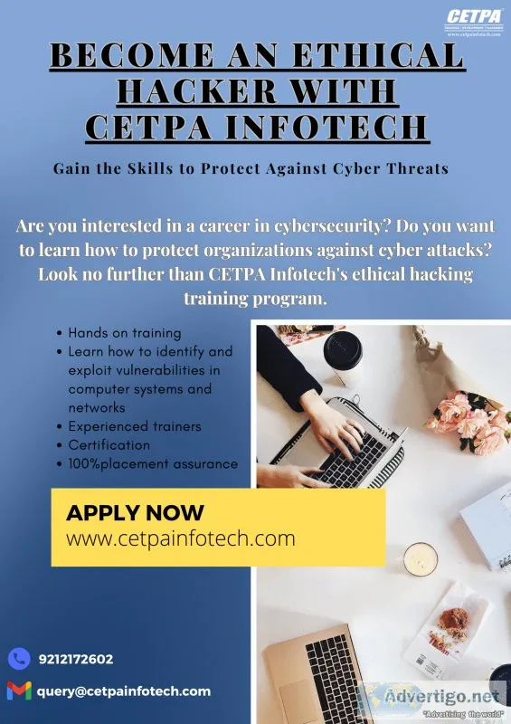 Become an ethical hacker with cetpa infotech