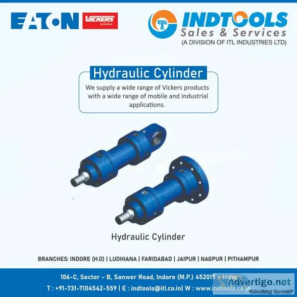 Hydraulic cylinder supplier/distributor eaton, itl in indore