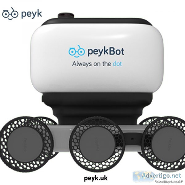 Experience ai-based delivery robot in dubai
