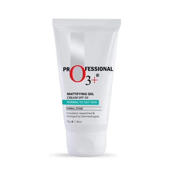 O3+ mattifying gel cream spf 30: oil-free sun protection