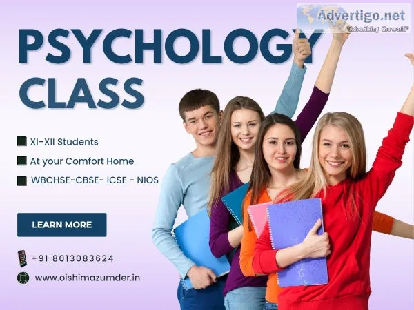 Best psychology teacher in kolkata | oishi mazumder