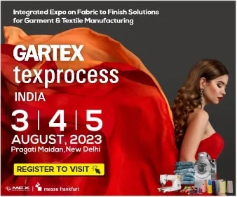 Gartex texprocess india 2023, delhi