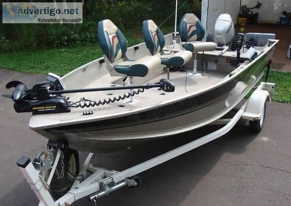 2002 alumacraft navigator 165 honda 50hp 4 stroke