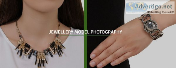 Jewellery model photography