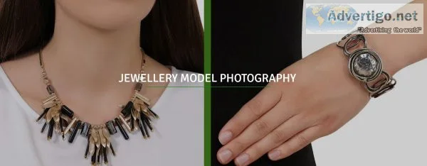 Jewellery model photography