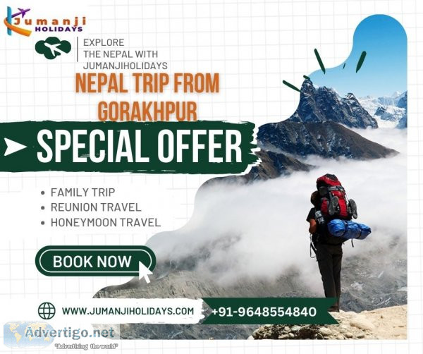 Gorakhpur to nepal tour package, nepal tour package from gorakhp