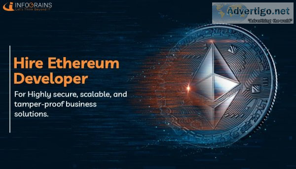 Hire ethereum developers in dubai infograins