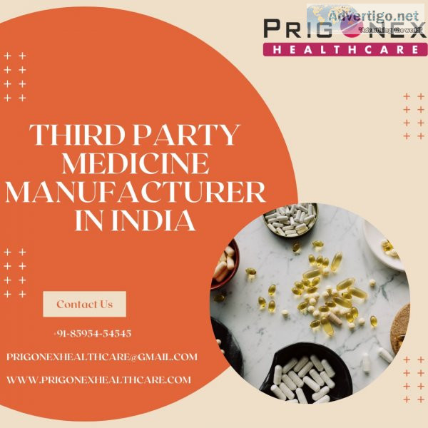 Third party medicine manufacturer in india