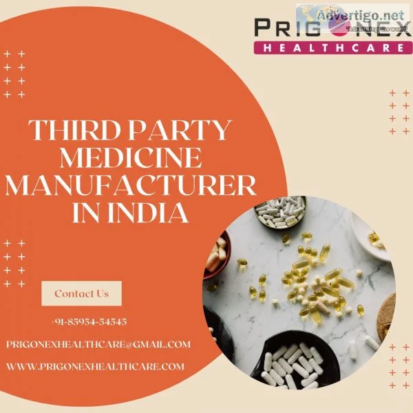 Third party medicine manufacturer in india
