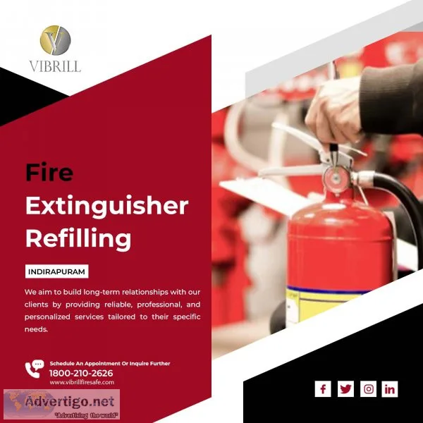 Fire extinguisher refilling in indirapuram