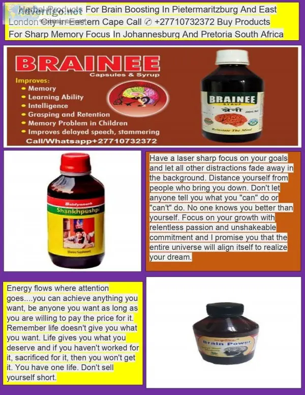 +27710732372 products for brain boosting in east london city in 