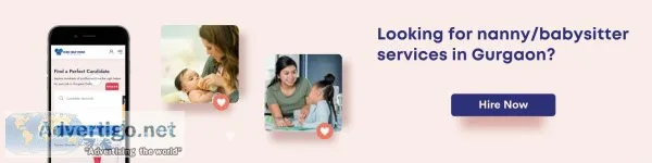 Get the best nanny/babysitter services in Gurgaon