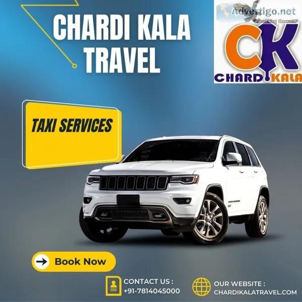 Amritsar to chandigarh taxi services
