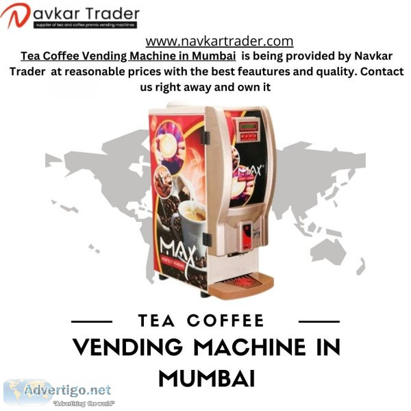 Finest tea coffee vending machine in mumbai