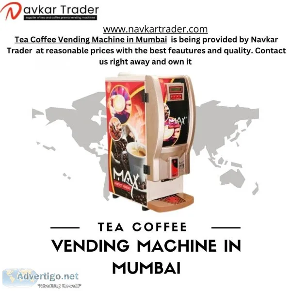 Finest tea coffee vending machine in mumbai