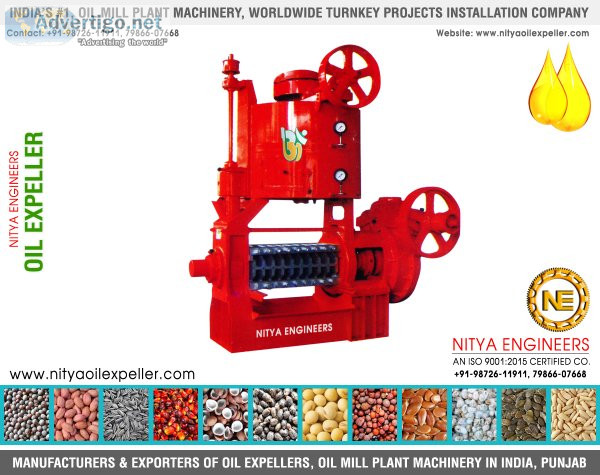 Oil expellers, oil mill machinery, edible oil plant machinery, o