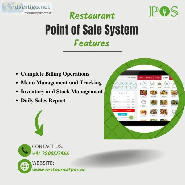 Quick service restaurant pos system uae/easy pos system for rest