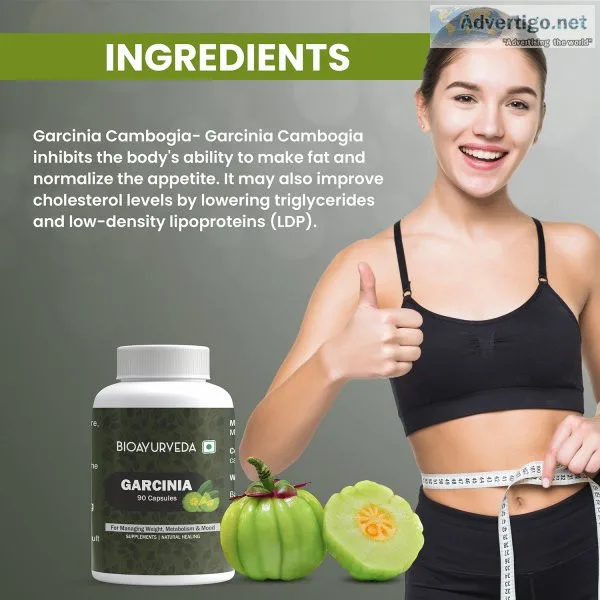 Loose weight with garcinia capsule