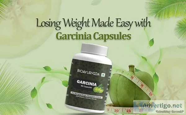 Loose weight with garcinia capsule