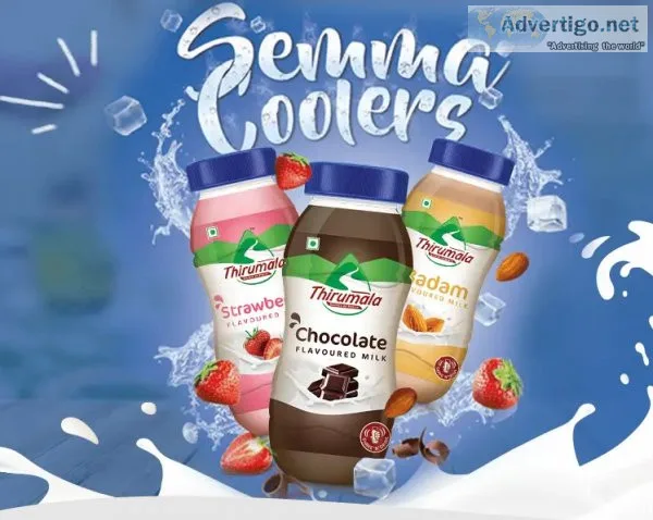 Experience pure joy with thirumala flavoured milk - a family fav
