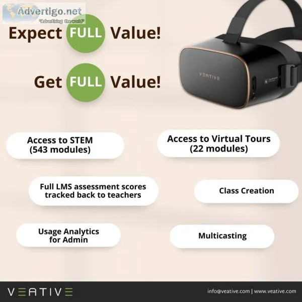Exploring the benefits of vr headsets in education