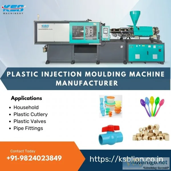 Plastic injection moulding machine manufacturer