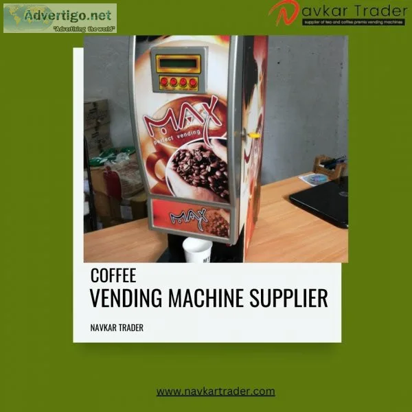 Your best coffee vending machine supplier mumbai