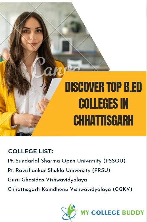 Top bed colleges in chhattisgarh 2023