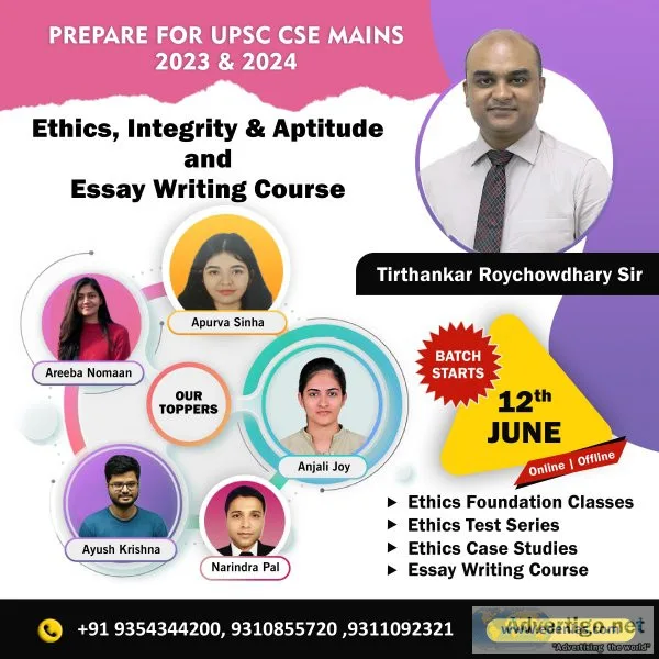How to score high in ethics?